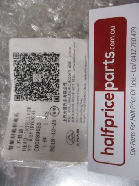 LDV T60 Genuine 2 Uncut Keys And 3 Button Remote New Part