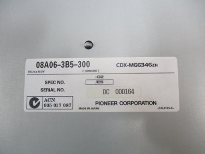 Honda Genuine 6 Stack In Dash CD Changer Unit New Part