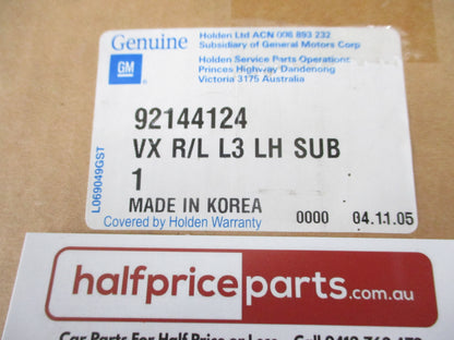 Holden VX HSV Clubsport/XU6/Calais/Berlina Genuine Left Hand Rear Tail Light Assembly New Part