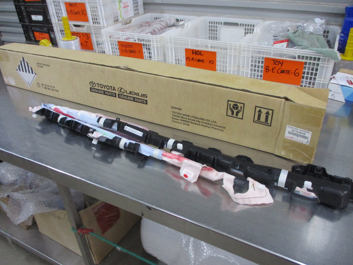 Toyota Hilux GUN125 Genuine Right Hand Air Bag Curtin Shield New Part