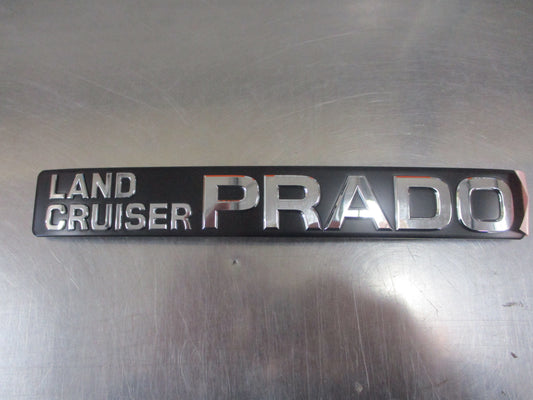 Toyota Landcruiser Prado 150 Genuine Rear Door Emblem New Part
