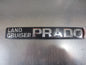 Toyota Landcruiser Prado 150 Genuine Rear Door Emblem New Part