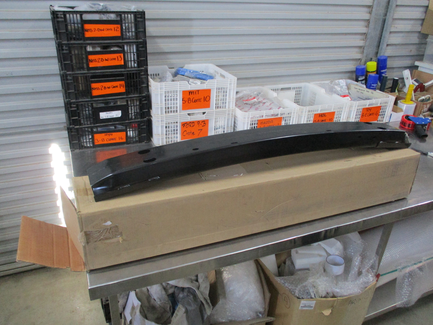 Mitsubishi 380 Genuine Front Bumper Reinforcement New