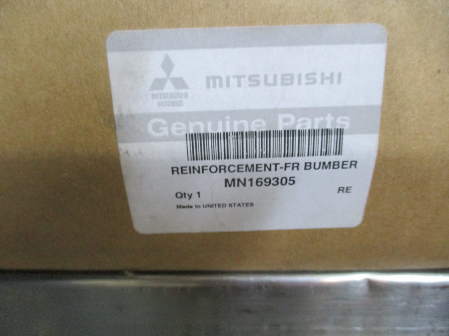 Mitsubishi 380 Genuine Front Bumper Reinforcement New