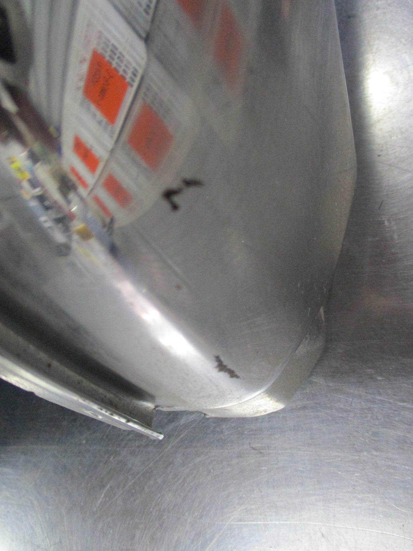 Mercedes Benz W116 Genuine Passenger Rear Bumper Chrome New