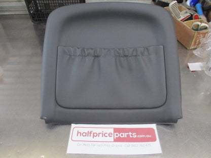 Holden VX Commodore Genuine Left Hand Front Rear Seat Back With Pocket (With Out Lumber Support) New Part