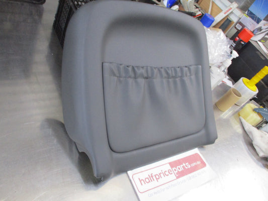 Holden VX Commodore Genuine Left Hand Front Rear Seat Back With Pocket (With Out Lumber Support) New Part
