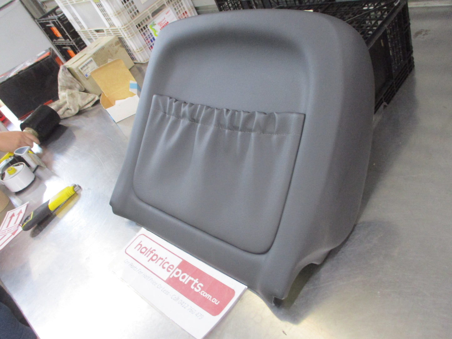 Holden VX Commodore Genuine Left Hand Front Rear Seat Back With Pocket (With Out Lumber Support) New Part