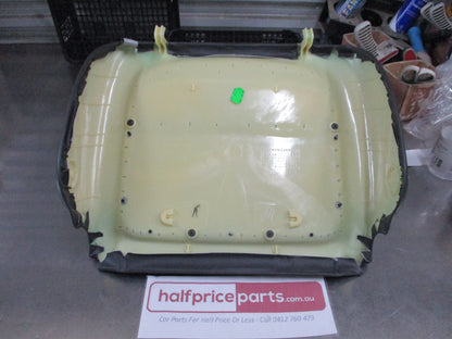 Holden VX Commodore Genuine Left Hand Front Rear Seat Back With Pocket (With Out Lumber Support) New Part