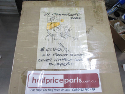 Holden VX Commodore Genuine Left Hand Front Rear Seat Back With Pocket (With Out Lumber Support) New Part
