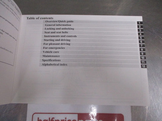 Mitsubishi Pajero Sport Genuine Owners Manual New Part