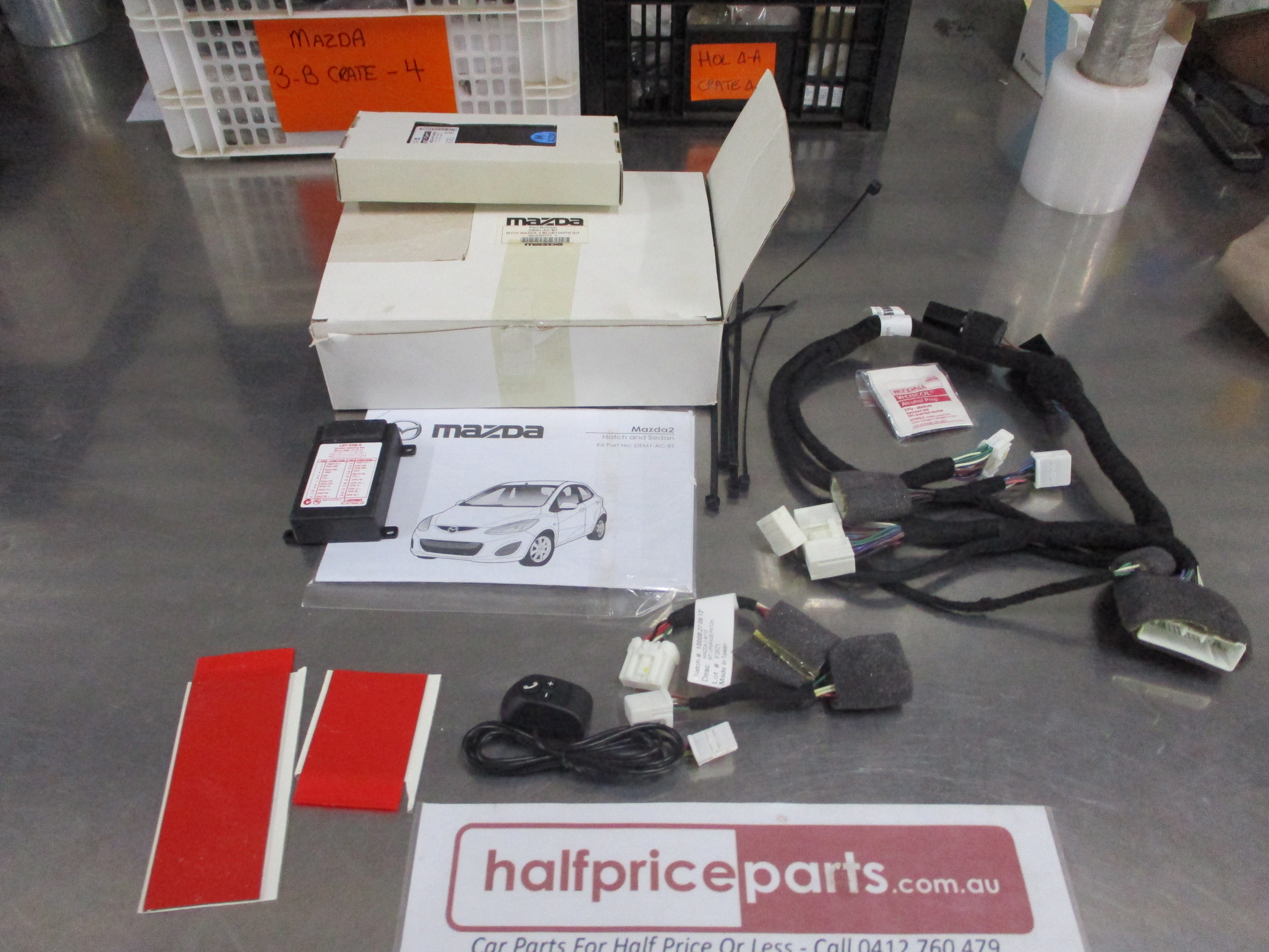 Mazda 2 Genuine Bluetooth Kit With Instructions New Part – Half