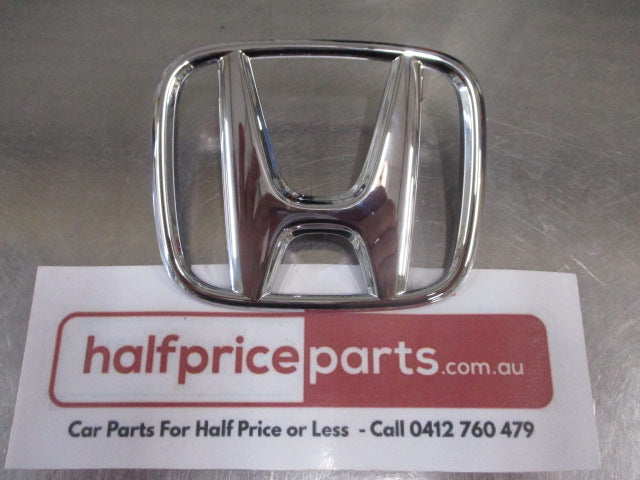 Honda FD Civic 4 Dr Genuine Rear Boot Lid Emblem Chrome New Part