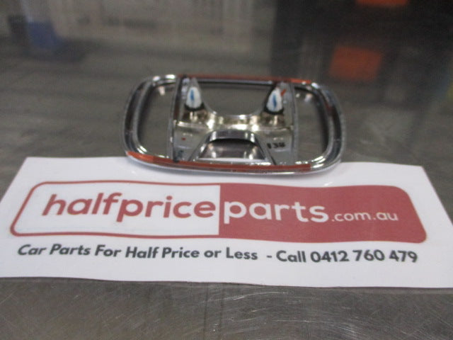 Honda FD Civic 4 Dr Genuine Rear Boot Lid Emblem Chrome New Part