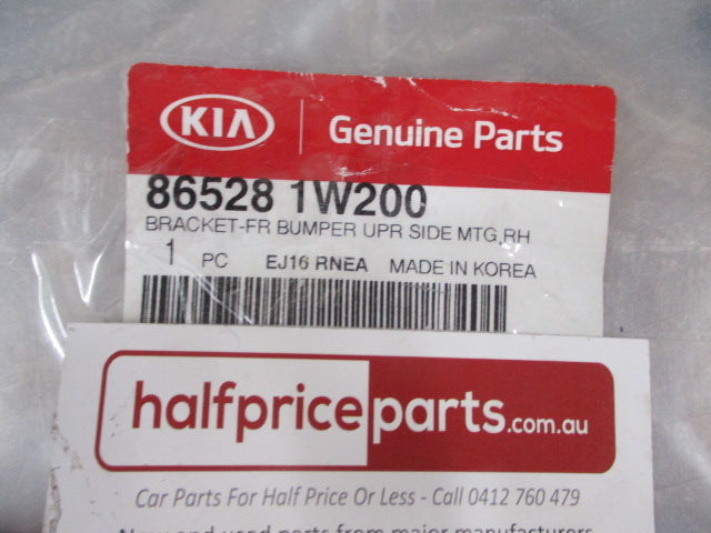 Kia Rio Genuine Upper Right Front Bumper Bracket Mount New Part