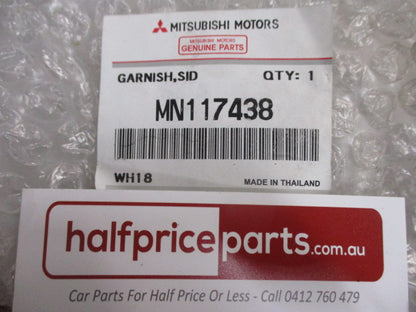 Mitsubishi ML Triton Genuine Right Hand Rear Side Step End Cap New Part
