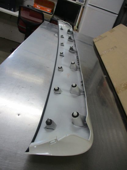 Nissan Cube Genuine Rear Tail Gate Outer Finisher Panel (Factory Painted Pearl White)New Part