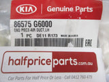 Kia Picanto Genuine Left Hand Air Duct End Piece New Part