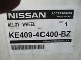 Nissan Qashqai J11 Genuine Set Of 4 19" Metallic Black Wheels With C/Caps New Part