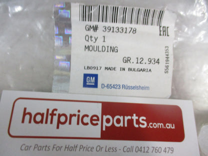 Holden Astra-K Genuine Left Hand Rear Glass Door Molding New Part