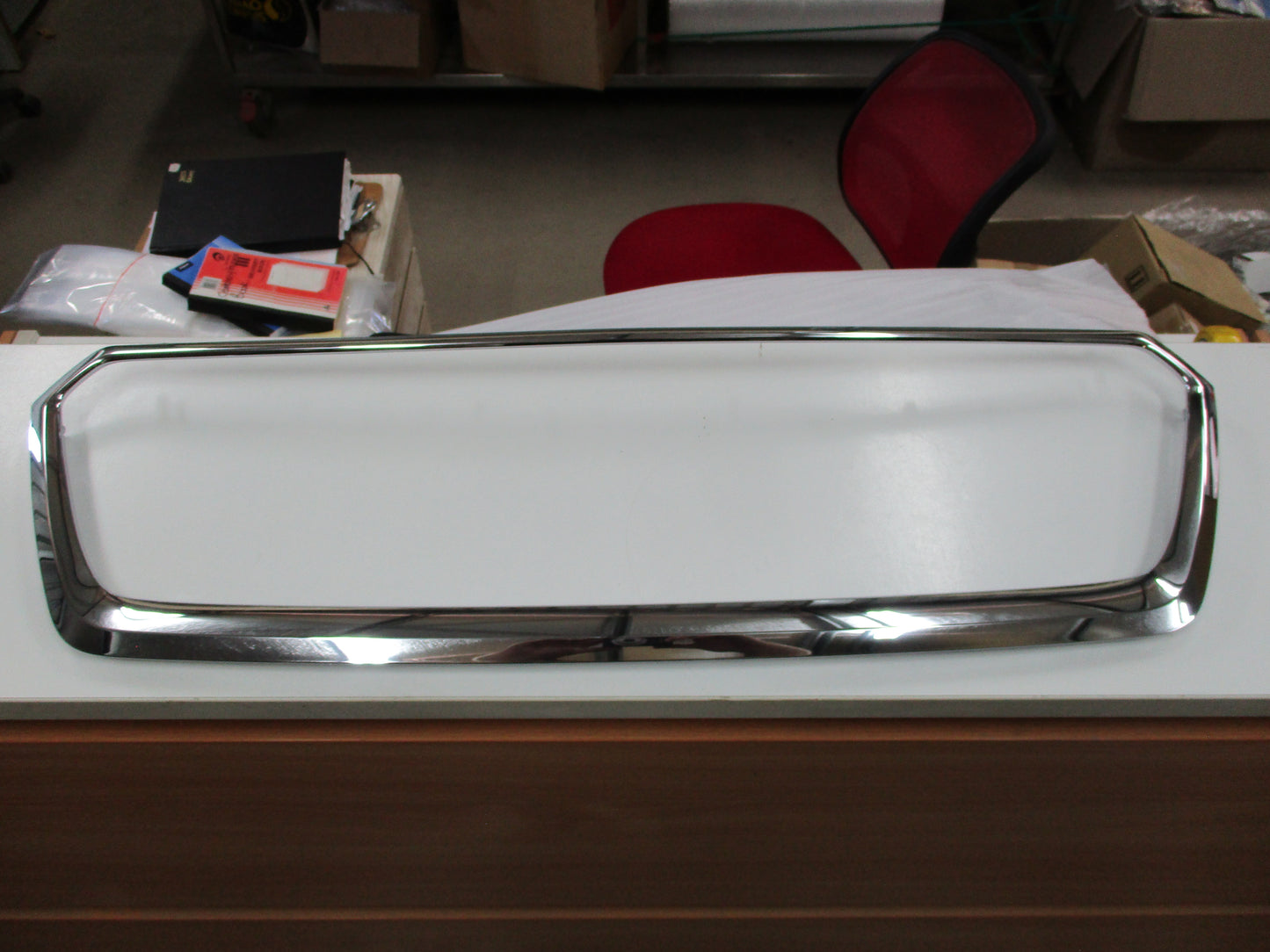 Subaru Impreza/XV Genuine Chrome Front Grille Moulding New Part