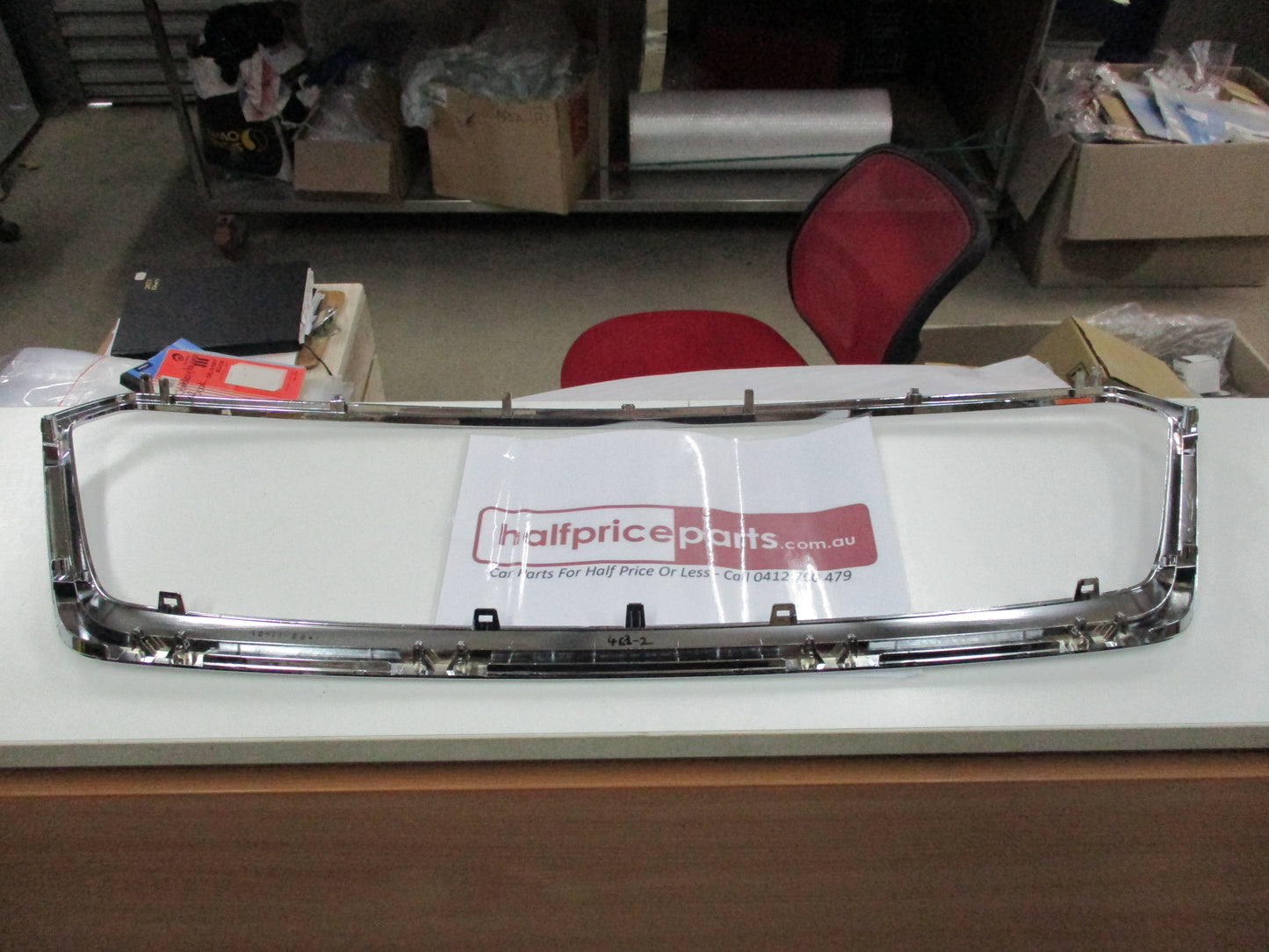 Subaru Impreza/XV Genuine Chrome Front Grille Moulding New Part