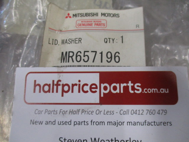 Mitsubishi Pajero Genuine Back Door Rear End Trim Cap New Part