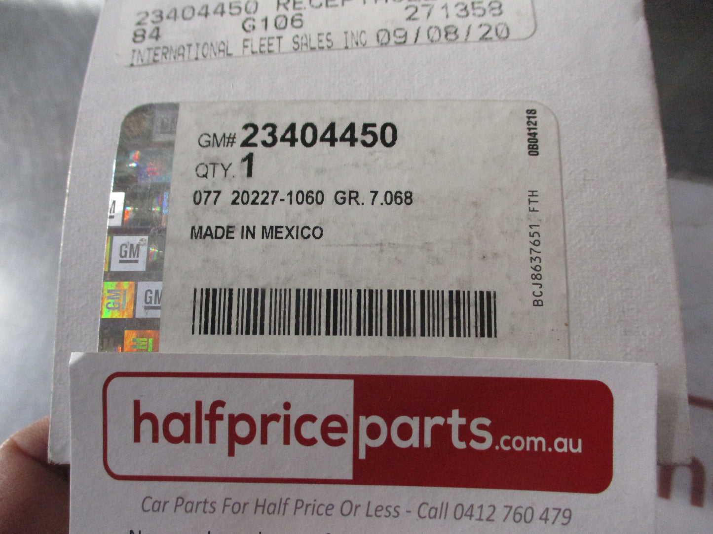 Holden RG Colorado/Silverado 1500/2500/3500 Genuine 7 Pin To 4 Pin Trailer Wiring Adapter New Part
