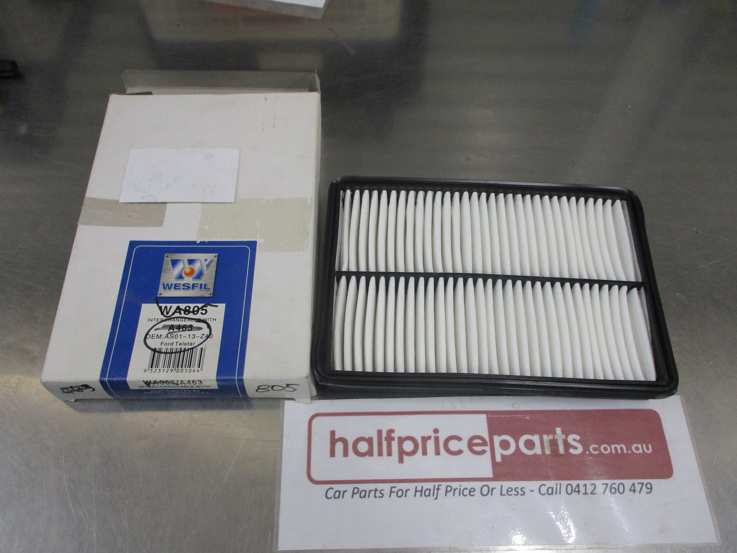 Wesfil Air Filter Element Suits Mazda 323/Astina/Protege/MX-6 Ford/Telstar New Part