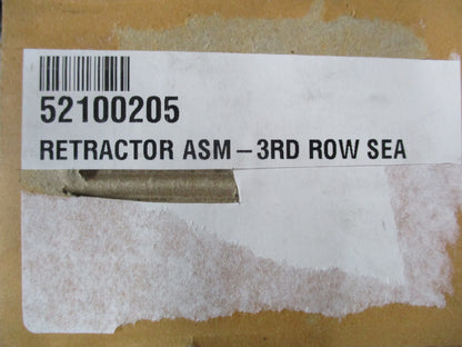 Holden Trailblazer Genuine 3 Row Left Rear Seat Belt Assy New