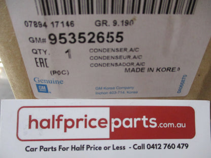 Holden CG Captiva Series II 2.2Ltr Diesel Turbo Genuine Air conditioner Condenser Radiator New Part