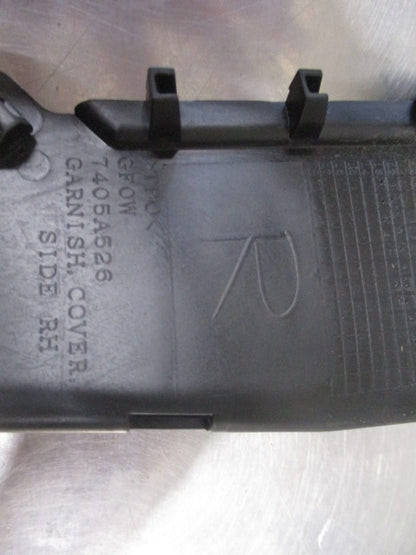 Mitsubishi Outlander Genuine Right Hand Front Deck Cowl Grille Cover New Part