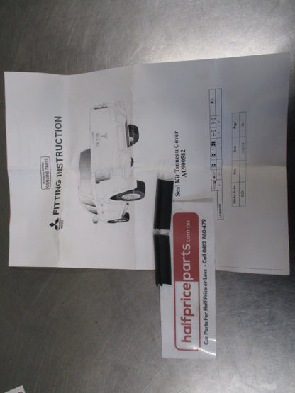 Mitsubishi MQ Triton Genuine Dual Cab Tonneau Cover Dust Seal Kit New Part