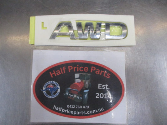 Kia Sorento Genuine Left Hand AWD Emblem New Part