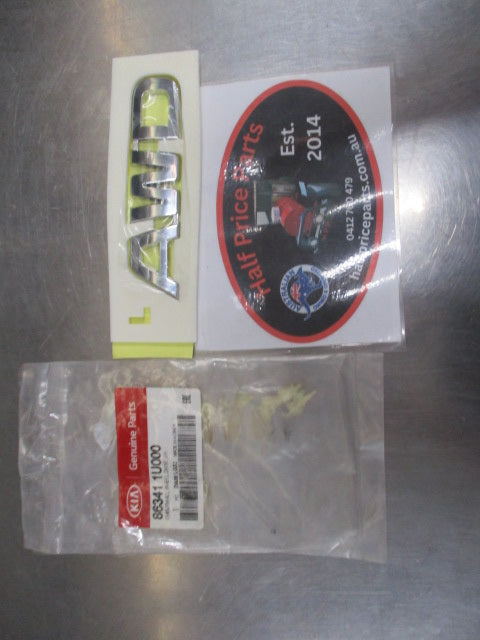 Kia Sorento Genuine Left Hand AWD Emblem New Part