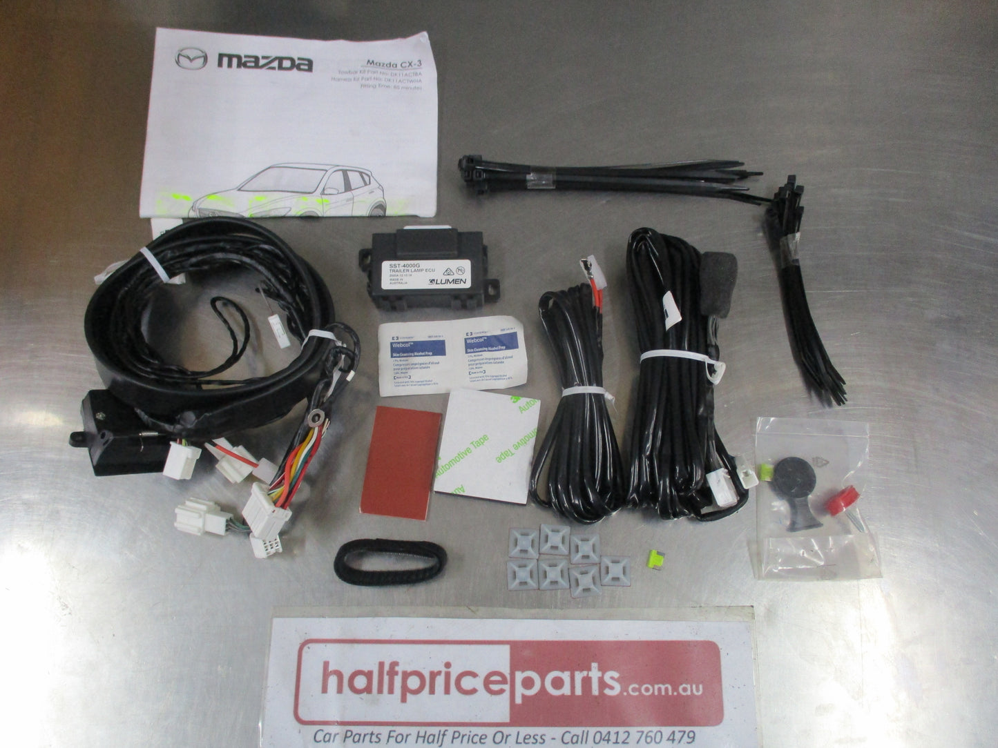 Mazda CX-3 Genuine Tow Bar Wiring Harness (Incomplete Replacement) Kit New Part