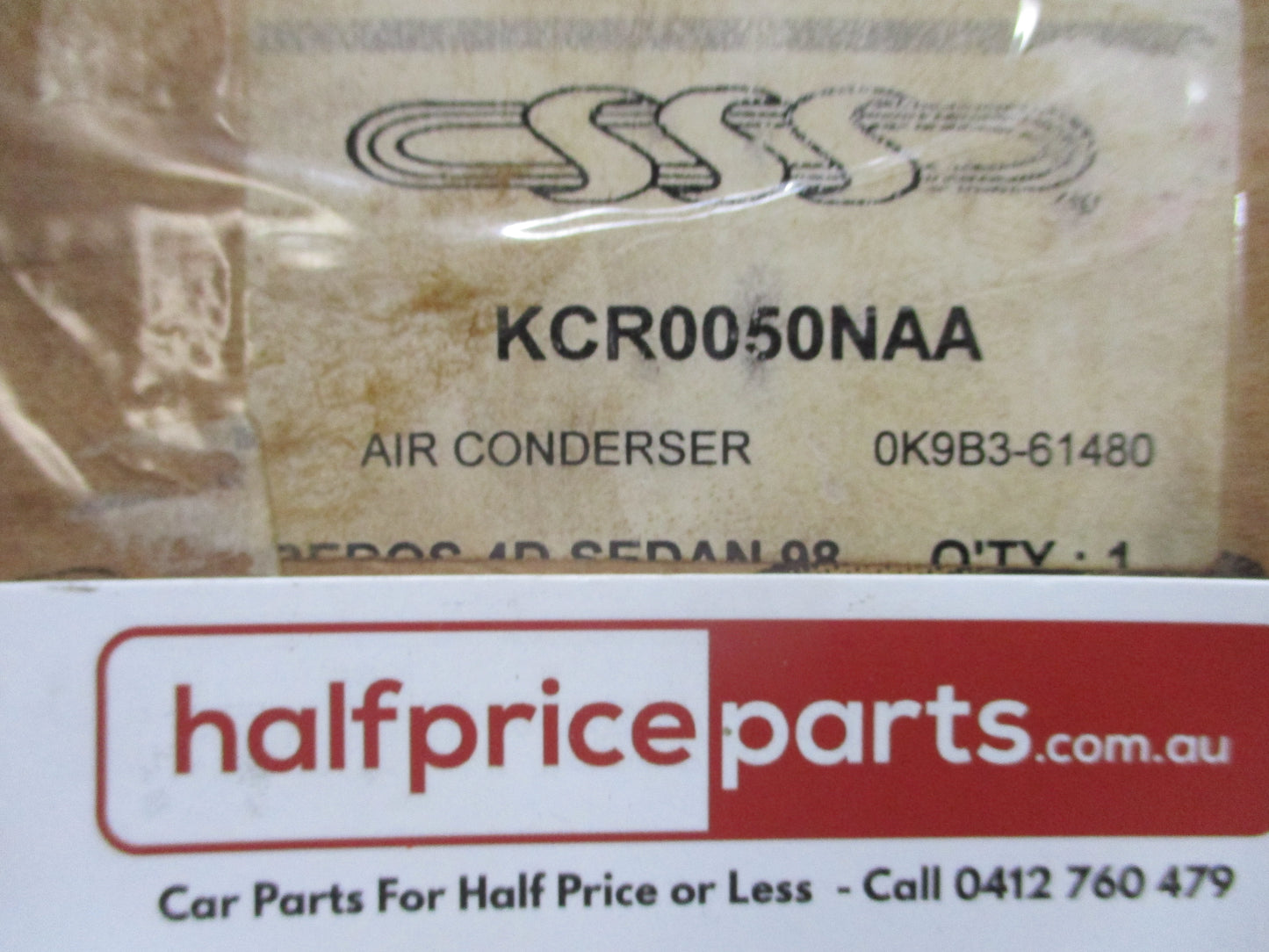 SSS Auto Air Conditioning Condenser Radiator Suits Kia Credos New Part