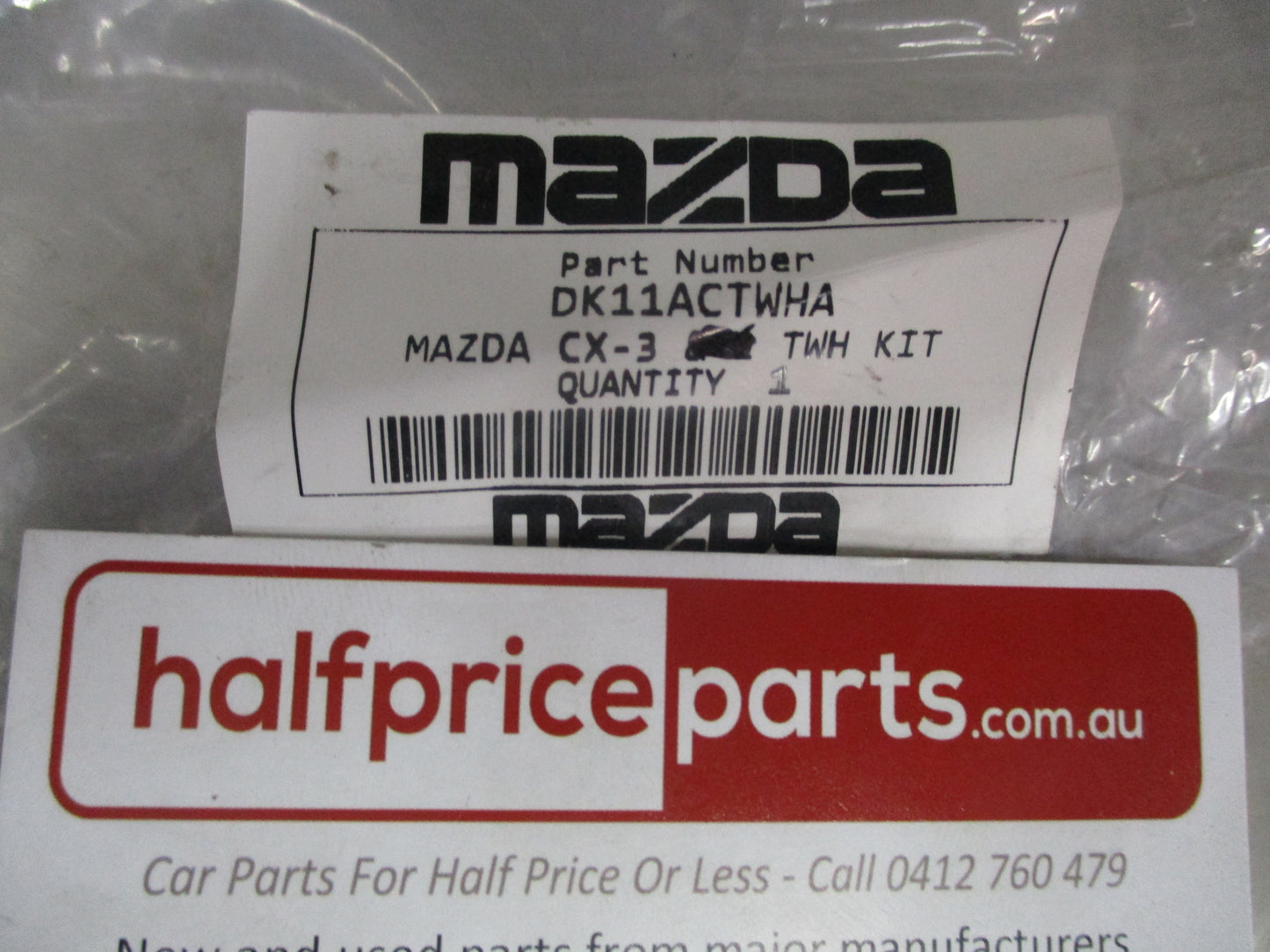 Mazda CX-3 Genuine Tow Bar Wiring Harness (Incomplete Replacement) Kit New Part