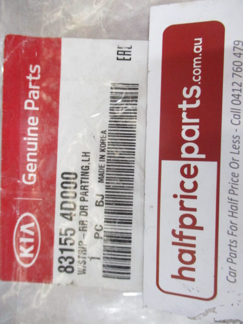 Kia Carnival Genuine Left Hand Sliding Door Weather Strip New Part