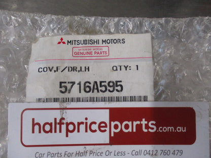 Mitsubishi Triton/Pajero Sport Genuine Outer Front Door Handle Cover (Chrome) New Part