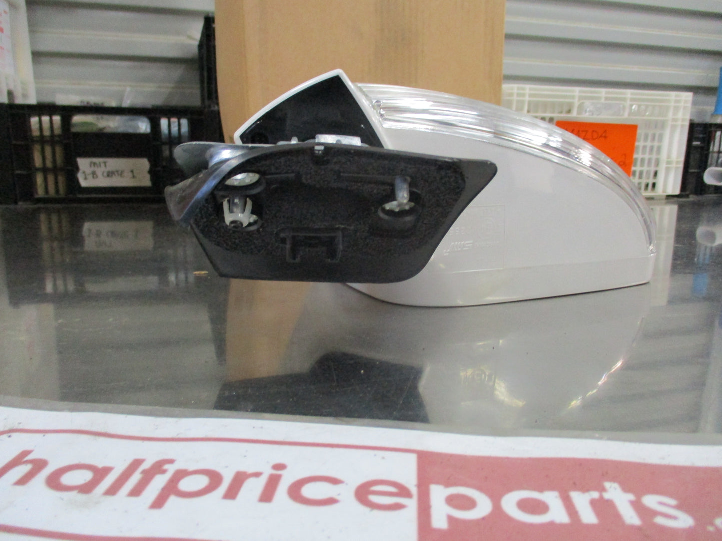 Holden Captiva Genuine Left Hand Outer Side Mirror (Pearl White) VGC Used Part