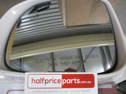 Holden Captiva Genuine Left Hand Outer Side Mirror (Pearl White) VGC Used Part