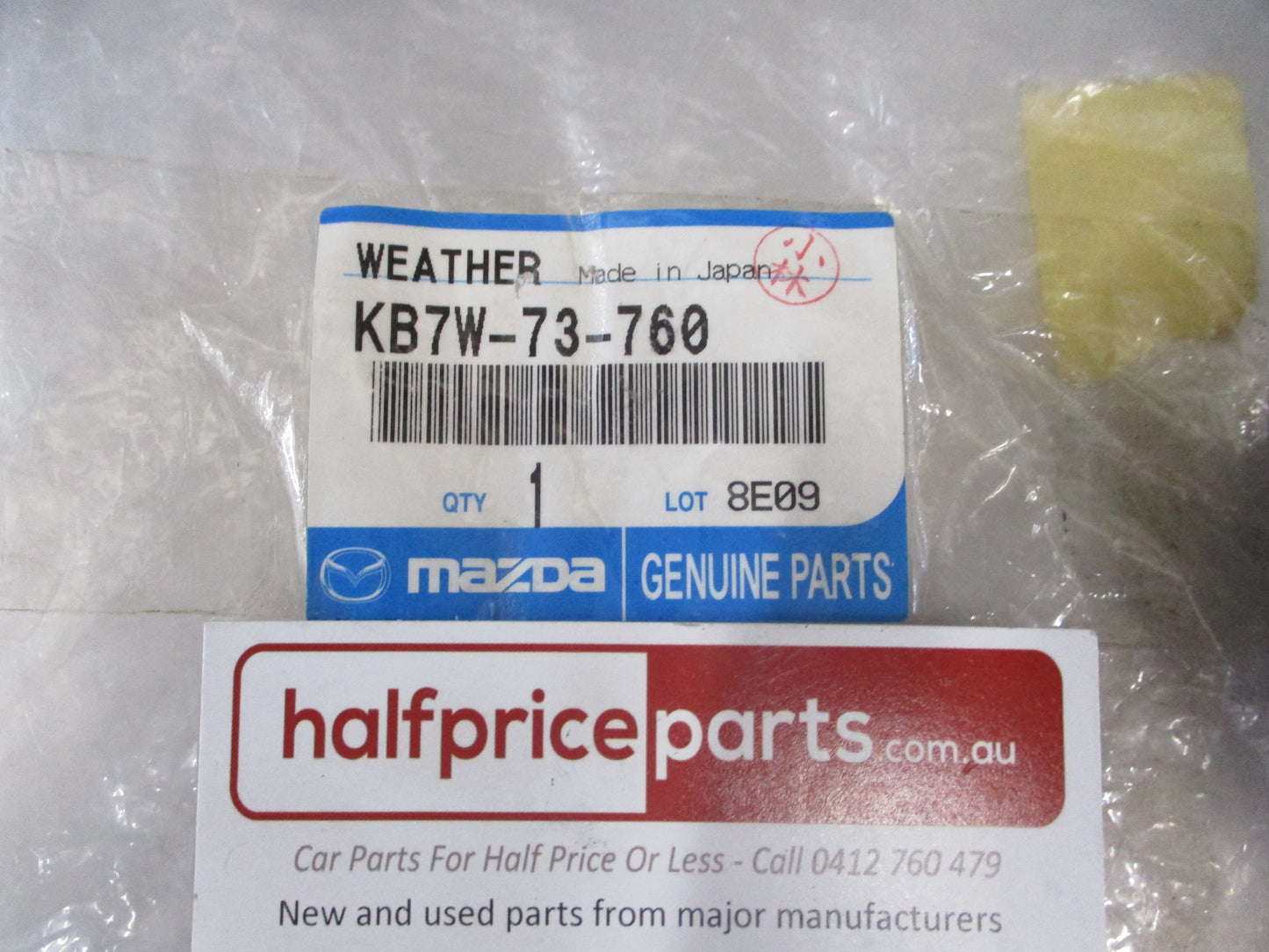 Mazda CX-5 Genuine Rear Left Hand Door Weather Strip New Part