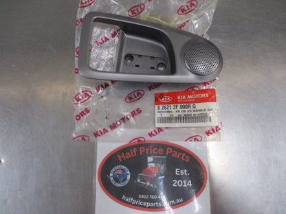 Kia Cerato Genuine Right Hand Front Door Handle Trim Housing (Dark Silver) New Part