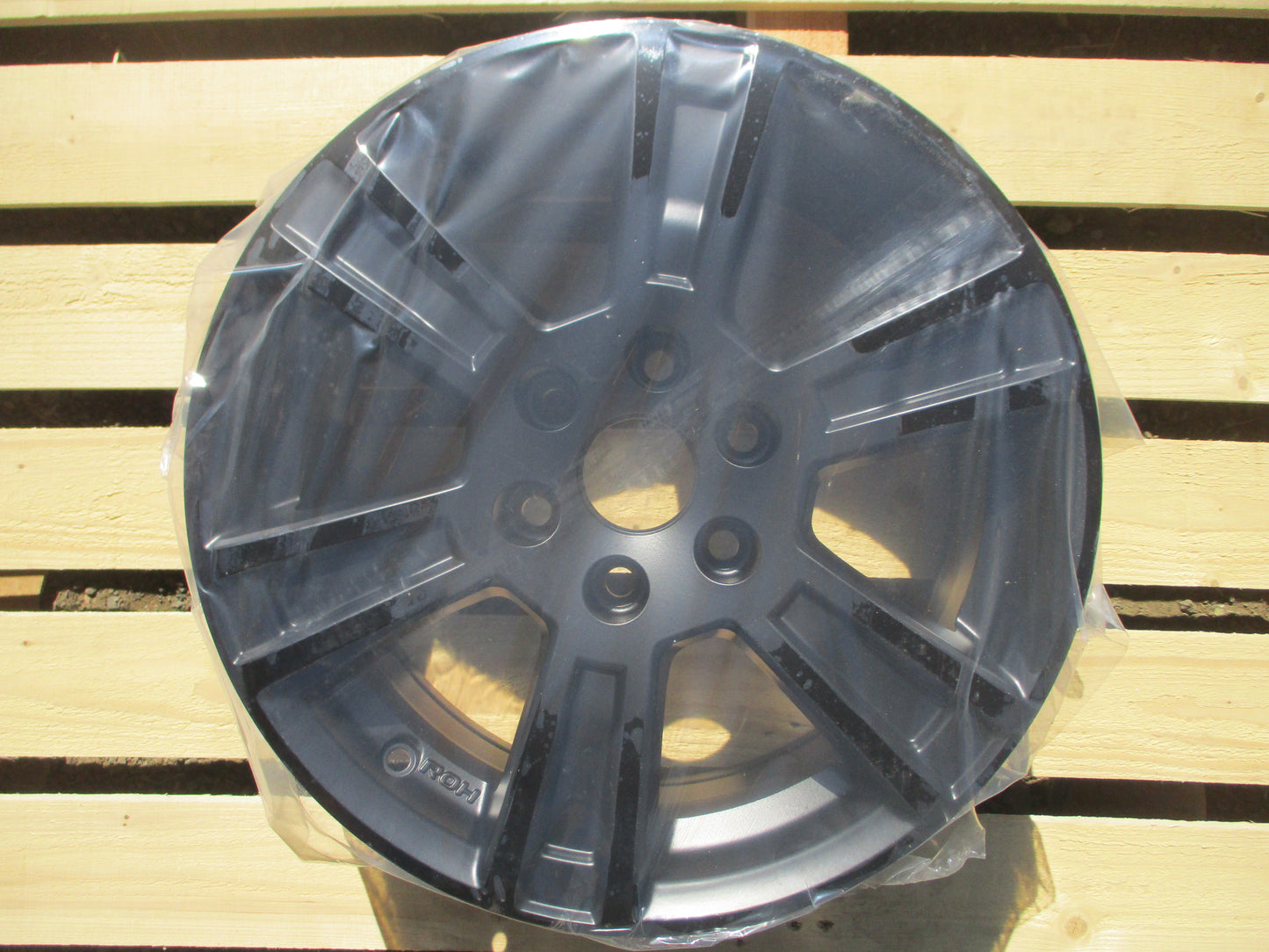 ROH Predator 16x7 Mat Black Alloy Wheel With No Center Caps And No Wheel Nuts New Part