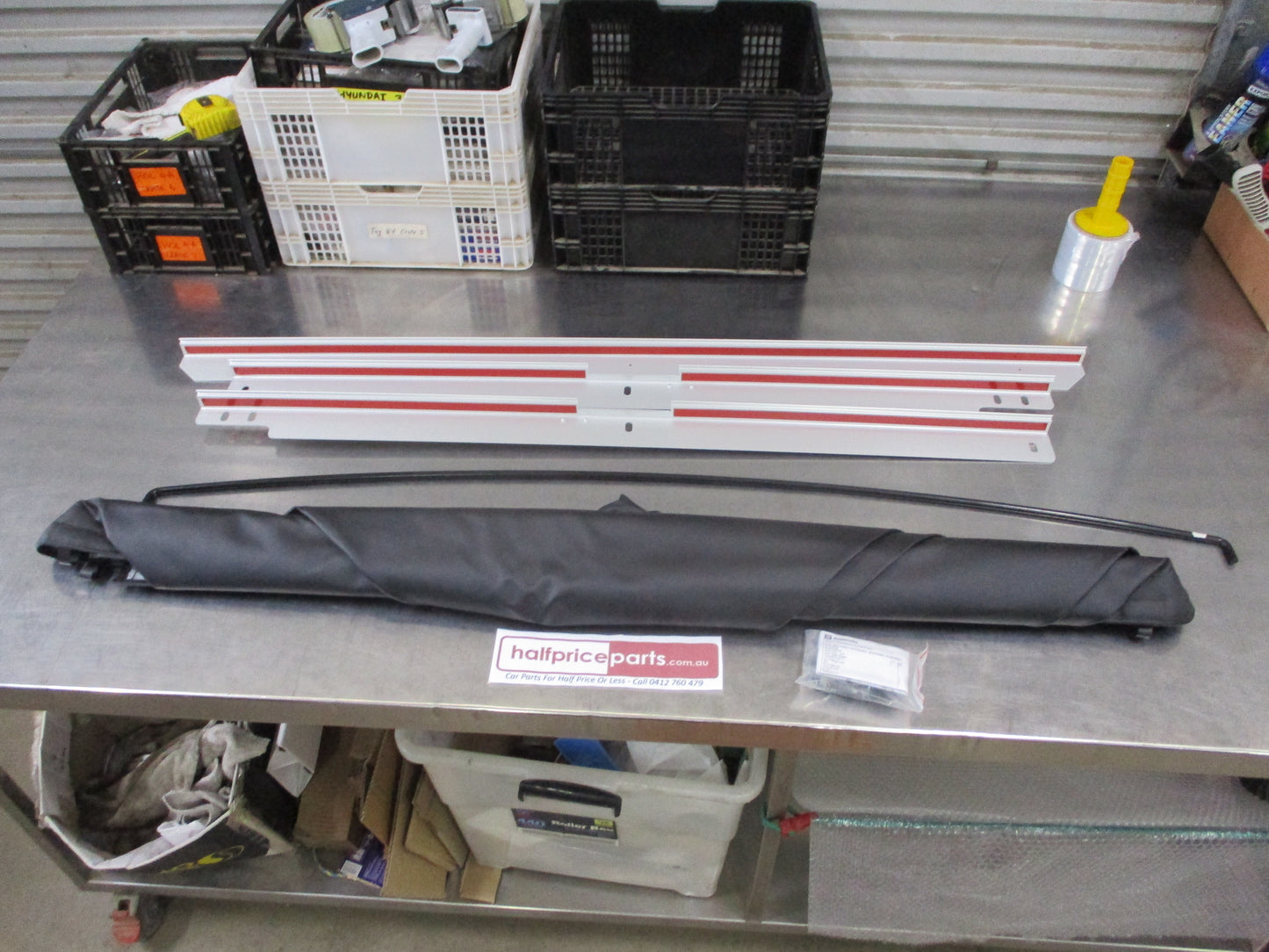 Holden RC Colorado/RA Rodeo Dual Cab Genuine Soft Tonneau Cover Kit New Part