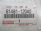 Toyota Corolla Genuine Right (Drivers) Side Fog Light Cover