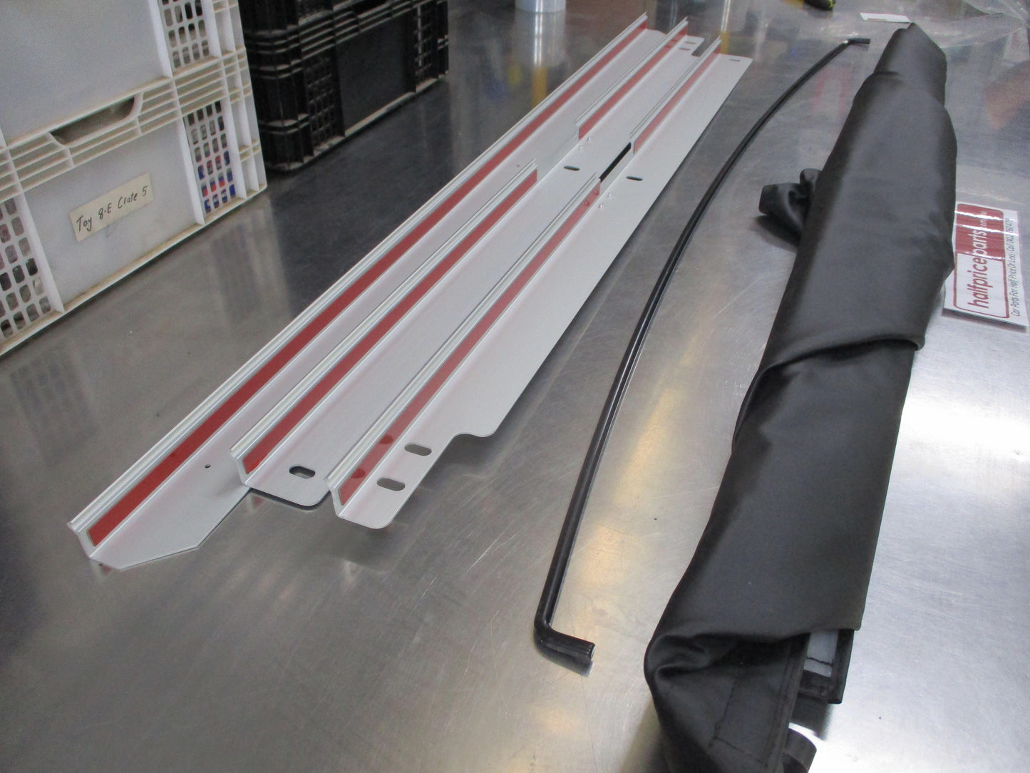 Holden RC Colorado/RA Rodeo Dual Cab Genuine Soft Tonneau Cover Kit New Part