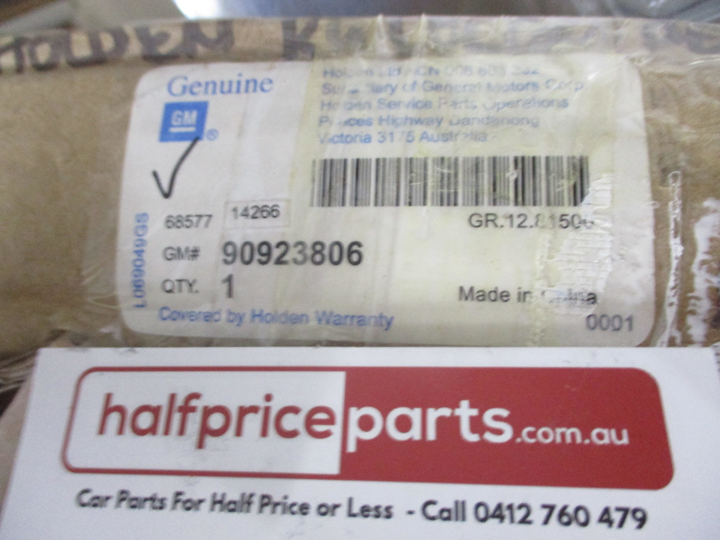 Holden RG Colorado Space Cab Genuine Tonneau No Sports Bar Kit New Part