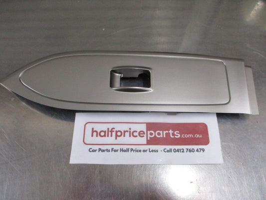 Mitsubishi Pajero Genuine Left Hand Front Power Window Trim (Silver) New Part